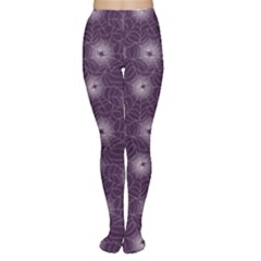 Purple Purple Spider Web Pattern Repeats Seamlessly Women s Tights by CoolDesigns