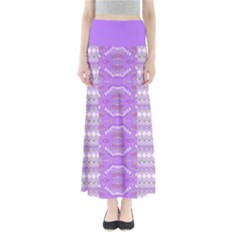 Purple Knitting Maxi Skirt by CoolDesigns