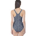 Blue Hearts Pattern One Piece Swimsuit View2