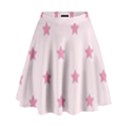 Stars pattern High Waist Skirt View1