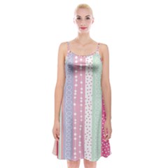 Heart Love Valentine Polka Dot Pink Blue Grey Purple Red Spaghetti Strap Velvet Dress by Mariart