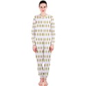 Polka Dots Gold Grey OnePiece Jumpsuit (Ladies)  View1