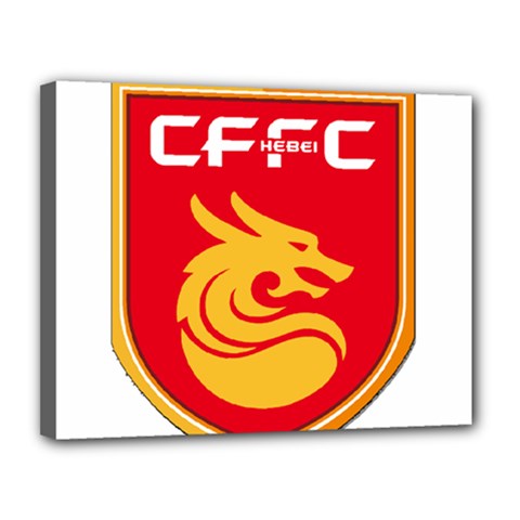 Hebei China Fortune F C  Canvas 14  X 11  by Valentinaart