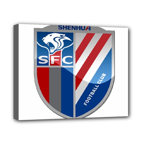 Shanghai Greenland Shenhua F C  Canvas 10  X 8  by Valentinaart