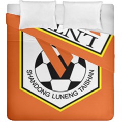 Shandong Luneng Taishan F C  Duvet Cover Double Side (king Size) by Valentinaart