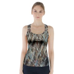 Abstract Chinese Background Created From Building Kaleidoscope Racer Back Sports Top by Simbadda