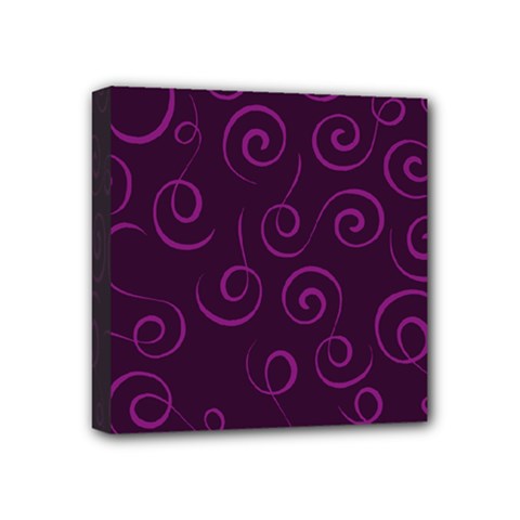 Pattern Mini Canvas 4  X 4  by Valentinaart