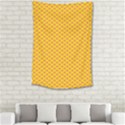 Polka Dot Orange Yellow Small Tapestry View2