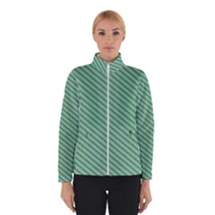 Striped Green Winterwear by Mariart