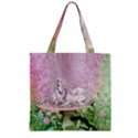 Wonderful Unicorn With Foal On A Mushroom Zipper Grocery Tote Bag View1