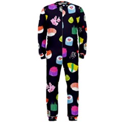 Japanese Food Sushi Fish Onepiece Jumpsuit (men)  by Mariart