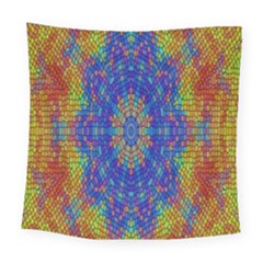 A Creative Colorful Backgroun Square Tapestry (large) by Nexatart