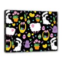 Cute Easter pattern Canvas 16  x 12  View1