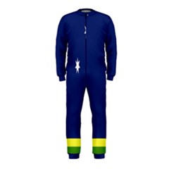 Flag Star Blue Green Yellow Onepiece Jumpsuit (kids) by Mariart