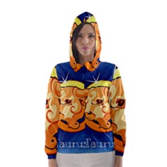 Zodiac Taurus Hooded Wind Breaker (women) by Mariart