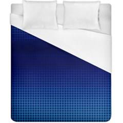 Blue Dot Duvet Cover (california King Size) by PhotoNOLA