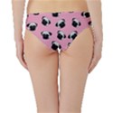 Pug dog pattern Hipster Bikini Bottoms View2