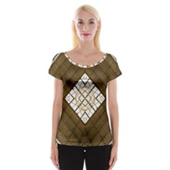 Steel Glass Roof Architecture Women s Cap Sleeve Top by Nexatart