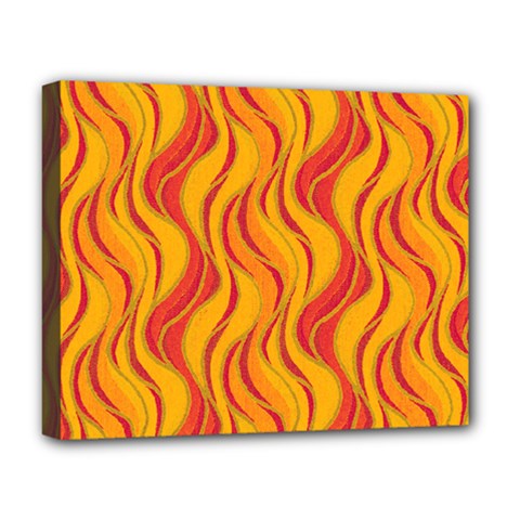 Pattern Deluxe Canvas 20  X 16   by Valentinaart