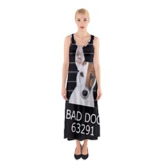 Bad Dog Sleeveless Maxi Dress by Valentinaart