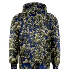 Floral Skies Men s Zipper Hoodie by dawnsiegler