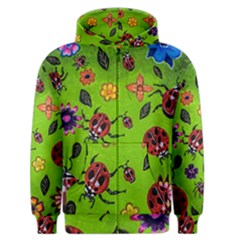 Lucky Ladies Men s Zipper Hoodie by dawnsiegler