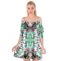 Birds In Rainforest Cutout Spaghetti Strap Chiffon Dress by beatbeatwing