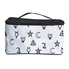 Witchcraft Symbols  Cosmetic Storage Case by Valentinaart