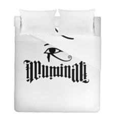 Illuminati Duvet Cover Double Side (full/ Double Size) by Valentinaart