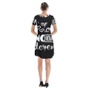 Love knows no gender Short Sleeve V-neck Flare Dress View2