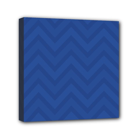 Zigzag  Pattern Mini Canvas 6  X 6  by Valentinaart