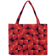 Fake Wood Pattern Mini Tote Bag by linceazul