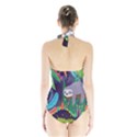 Sloth in nature Halter Swimsuit View2