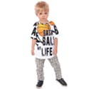 Basketball is my life Kids  Raglan Tee View1