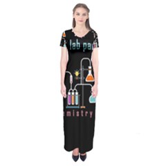 Chemistry Lab Short Sleeve Maxi Dress by Valentinaart