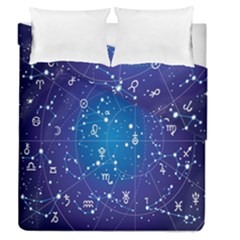 Astrology Illness Prediction Zodiac Star Duvet Cover Double Side (queen Size) by Mariart