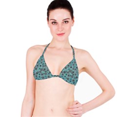 Abstract Aquatic Dream Bikini Top by Ivana