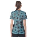 Abstract Aquatic Dream Women s Cotton Tee View2