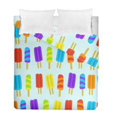 Popsicle Pattern Duvet Cover Double Side (full/ Double Size) by Nexatart