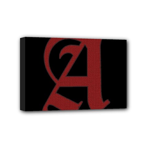 The Scarlet Letter Mini Canvas 6  X 4  by Valentinaart