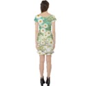 Springtime Scene Short Sleeve Skater Dress View2