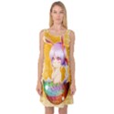 Easter Bunny Furry Sleeveless Satin Nightdress View1