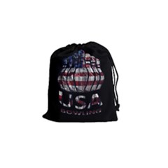 Usa Bowling  Drawstring Pouches (small)  by Valentinaart