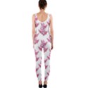 Colorful Cute Floral Design Pattern OnePiece Catsuit View2