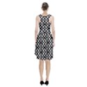 Dark Horse Playing Card Black White Racerback Midi Dress View2