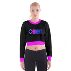 Black Cropped Sweatshirt by 1bodyinchrist