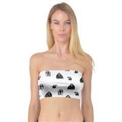 Chimpanzee Bandeau Top by Valentinaart