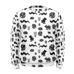 Aztecs Pattern Men s Sweatshirt by ValentinaDesign