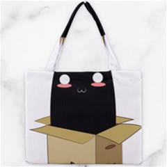 Black Cat In A Box Mini Tote Bag by Catifornia