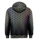 Hexagons Honeycomb Men s Zipper Hoodie View2